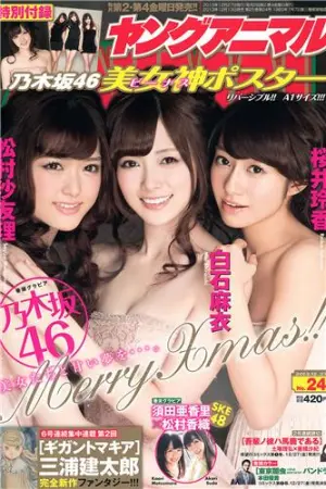 [Young Animal] 2013 No.24 须田亜香里 松村香织 松村沙友理,桜井玲香,白石麻衣,松村香織,須田亜香里