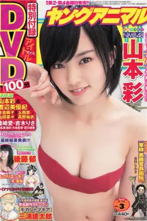 [Young Animal] 2014 No03.04 山中知恵,後藤郁,山本彩,仙石みなみ