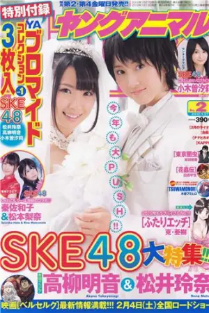 [Young Animal] 2012 No.01 02 AKB48 SKE48 筱崎爱 Rio 柚木ティナ,和田絵莉