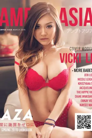 身材超级犯规的美国华人模特 Vicki Li