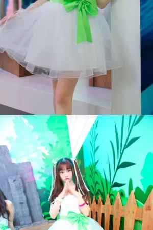 「天谕」倾情代言的日系小美女 兰幼金