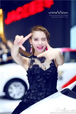 江淮巡展首席车模 赵梓颖