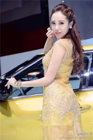 张小霈(张霈)- 气质车展模特 张霈