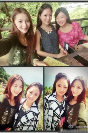 最正母女档 姐妹花合影 吕芷萱,吕芷葇