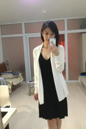 早期纱裙自拍照 papi酱