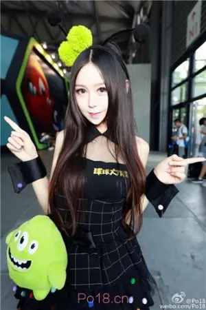 2016Chinajoy巨人网络showgirl 赵安琪