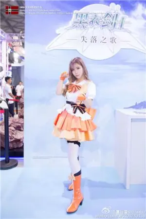 shirlbaby 2016ChinaJoy万代展台SG 夏晗雪