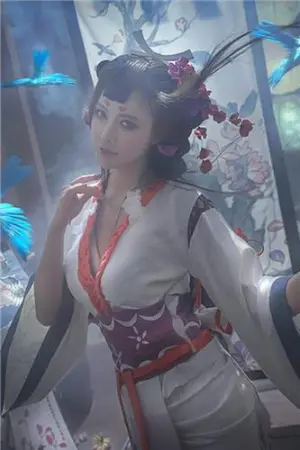 阴阳师最新SSR式神「花鸟卷」写真 真的菜菜