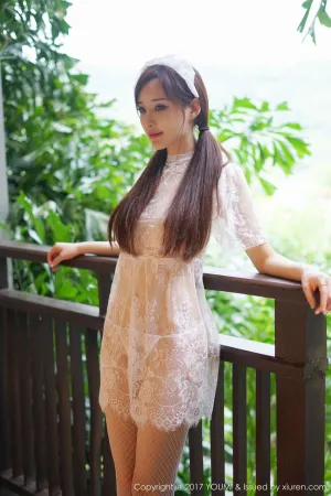 土肥圆矮挫穷 透视蕾丝贴心女仆 周妍希