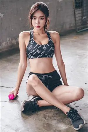 韩国模特朴多贤 Lologirl运动服饰系列一 박다현