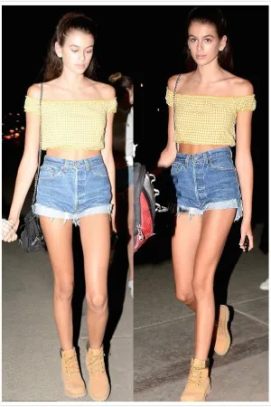 美国最强超模富二代颜值高身材佳年仅16岁身高一米八 凯雅&middot;杰柏