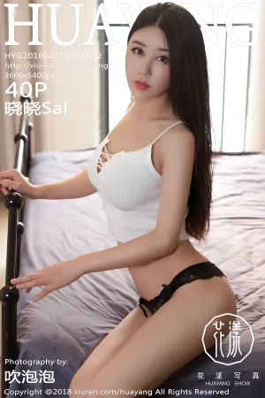 [HuaYang]花漾show 2018.02.27 VOL.032 透视内衣情趣黑丝 晓晓Sal