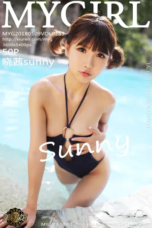 [MyGirl]美媛馆 2018.05.09 VOL.283 海边写真 晓茜sunny