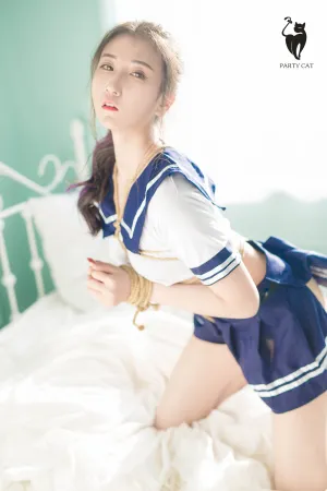 [PartyCat]轰趴猫 No.032 浴室湿身 西瓜西瓜