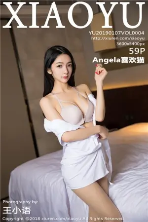 [XIAOYU]画语界 2019.01.07 VOL.004 丝袜美腿 Angela喜欢猫