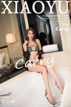 [XIAOYU]语画界 2019.03.06 VOL.033 性感写真 carry