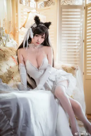 [MiFuli]米友福利 微博最新Azur_lane+ijn_atago+Fate虞美人+性感新春旗袍COS 鳗鱼霏儿