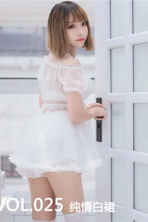 [Mtcos]喵糖映画 2019.11.04 VOL.025 纯情白裙 萝莉