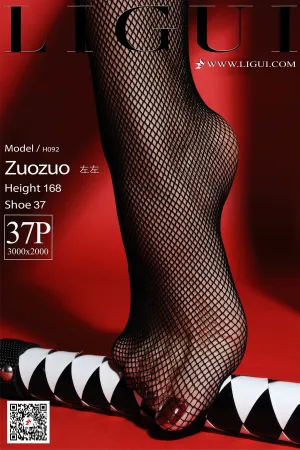 [LIGUI]丽柜 2020.02.26 黑丝女警皮鞭 左左