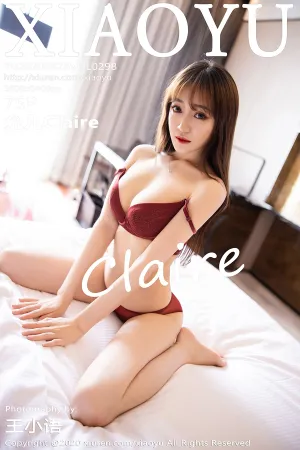 [XIAOYU]语画界 2020.04.28 VOL.298 猩红内衣 允儿Claire