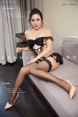 [YouMi]尤蜜 2019.07.24 Vol.123 黑丝美熟妇 乔雅冰