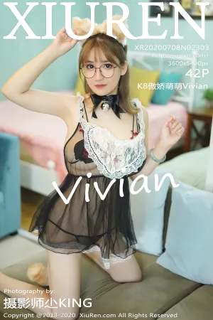 [XiuRen]秀人网 2020.07.08 No.2303 镂空小猫咪女仆制服系列 K8傲娇萌萌Vivian