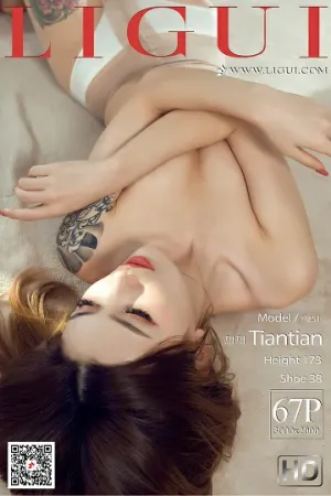 [LIGUI]丽柜 2020.09.24 白色性感内衣 甜甜