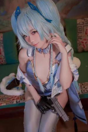 [WeiboGirl]微博红人 Pa15旗袍（翠雀媚） G44不会受伤