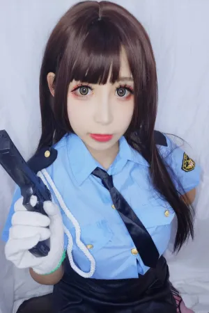 [WeiboGirl]微博红人 2020.11.27 蓝色制服 小酥酱