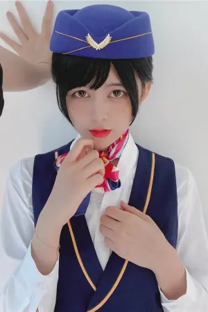 [WeiboGirl]微博红人 2020.07.12 空姐制服 眼酱大魔王w