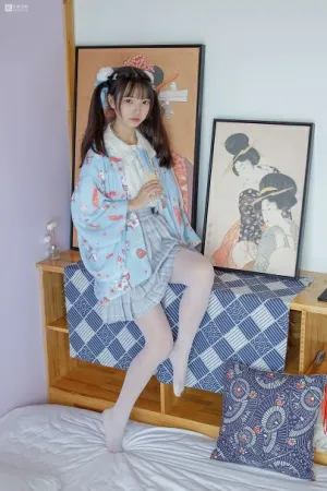 [JKFUN]森萝财团 2020.12.08 JKFUN-027 花里胡哨的民宿 5D白丝 默陌