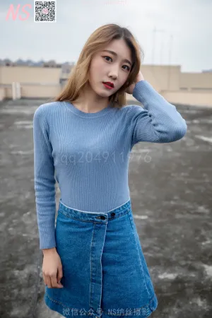 [NS]纳丝摄影 女神天台肉色丝袜 舒怡