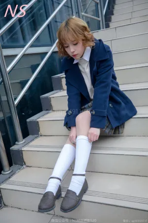 [NS]纳丝摄影 花纹丝袜萌萌系 诗云