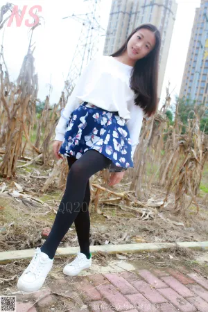 [NS]纳丝摄影 NO.061 牛仔短裤黑丝 陈暖阳