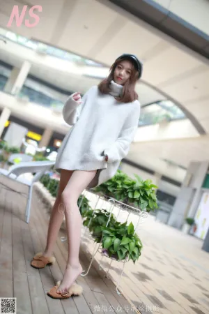 [NS]纳丝摄影 NO.096 户外毛衣肉丝 微微