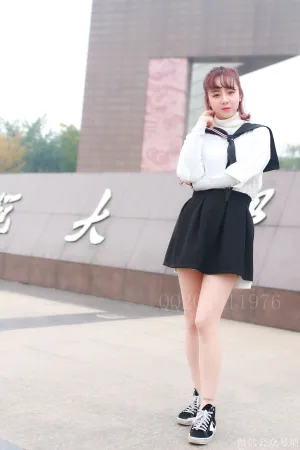 [NS]纳丝摄影 NO.100 大学校园丝袜美足 然然