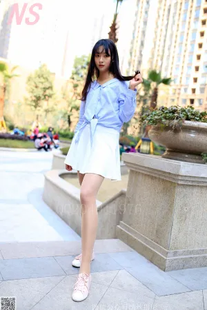 [NS]纳丝摄影 NO.120 长发长腿肉丝 李敏琪