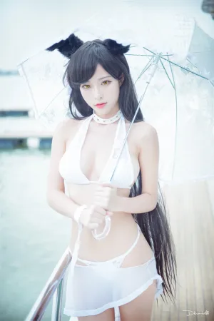 [WeiboGirl]微博红人 2020.02.22 爱宕泳装Ver 清水由乃