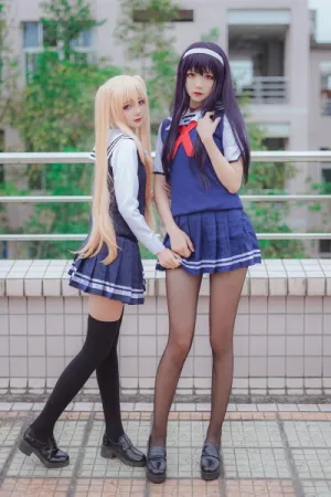 [WeiboGirl]微博红人 2020.10.15 学姐校服 五更百鬼