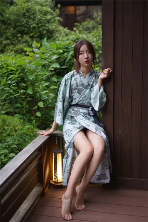 [WeiboGirl]微博红人 2020.03.25 温泉浴衣 黑川