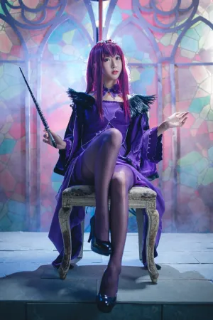 [WeiboGirl]微博红人 2020.08.23 斯卡蒂 黑川