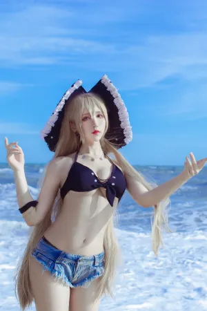 [WeiboGirl]微博红人 2020.08.30 碧蓝航线让巴尔 九曲Jean