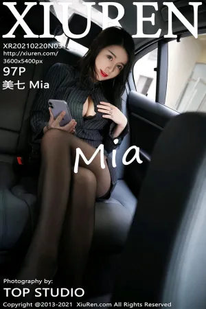 [XiuRen]秀人网 2021.02.20 No.3111 黑色OL系列 美七_Mia