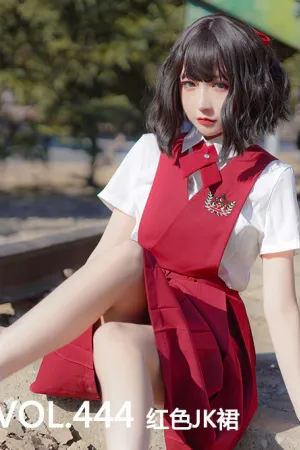 [Mtcos]喵糖映画 2020.06.17 VOL.444 红色JK裙 喵糖学妹