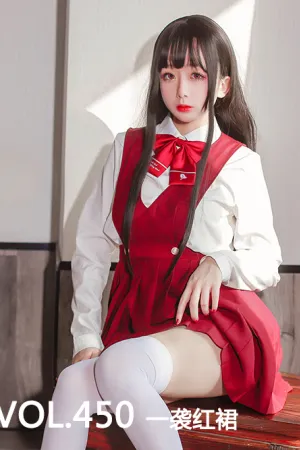 [Mtcos]喵糖映画 2020.06.30 VOL.450 一袭红裙 喵糖学妹