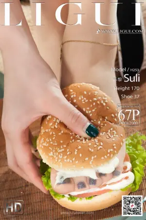 [LIGUI]丽柜 2021.08.04 香丝汉堡 苏黎