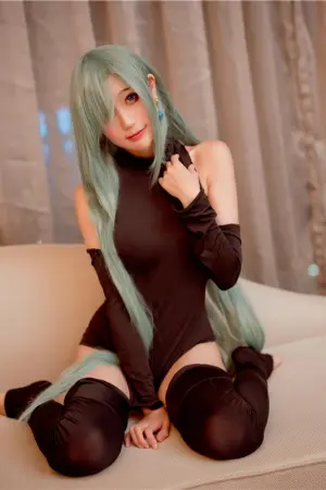 [Cosplay]角色扮演 伊丽莎白#连体衣 周叽是可爱兔兔