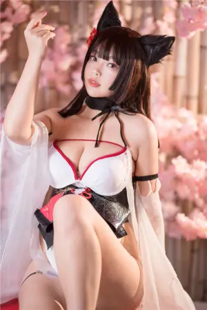 [WeiboGirl]微博红人 湿身泳装 白烨