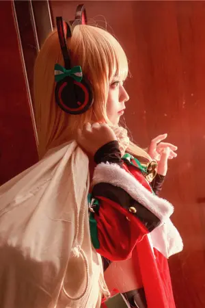 [WeiboGirl]微博红人 TMP圣诞 G44不会受伤