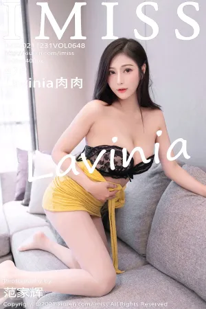 [IMiss]爱蜜社 2021.12.31 VOL.648 Lavinia肉肉
